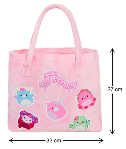 Squishmallows Tote Bag Girls Kids Plush Travel Shopper Overnight Shouder Bag