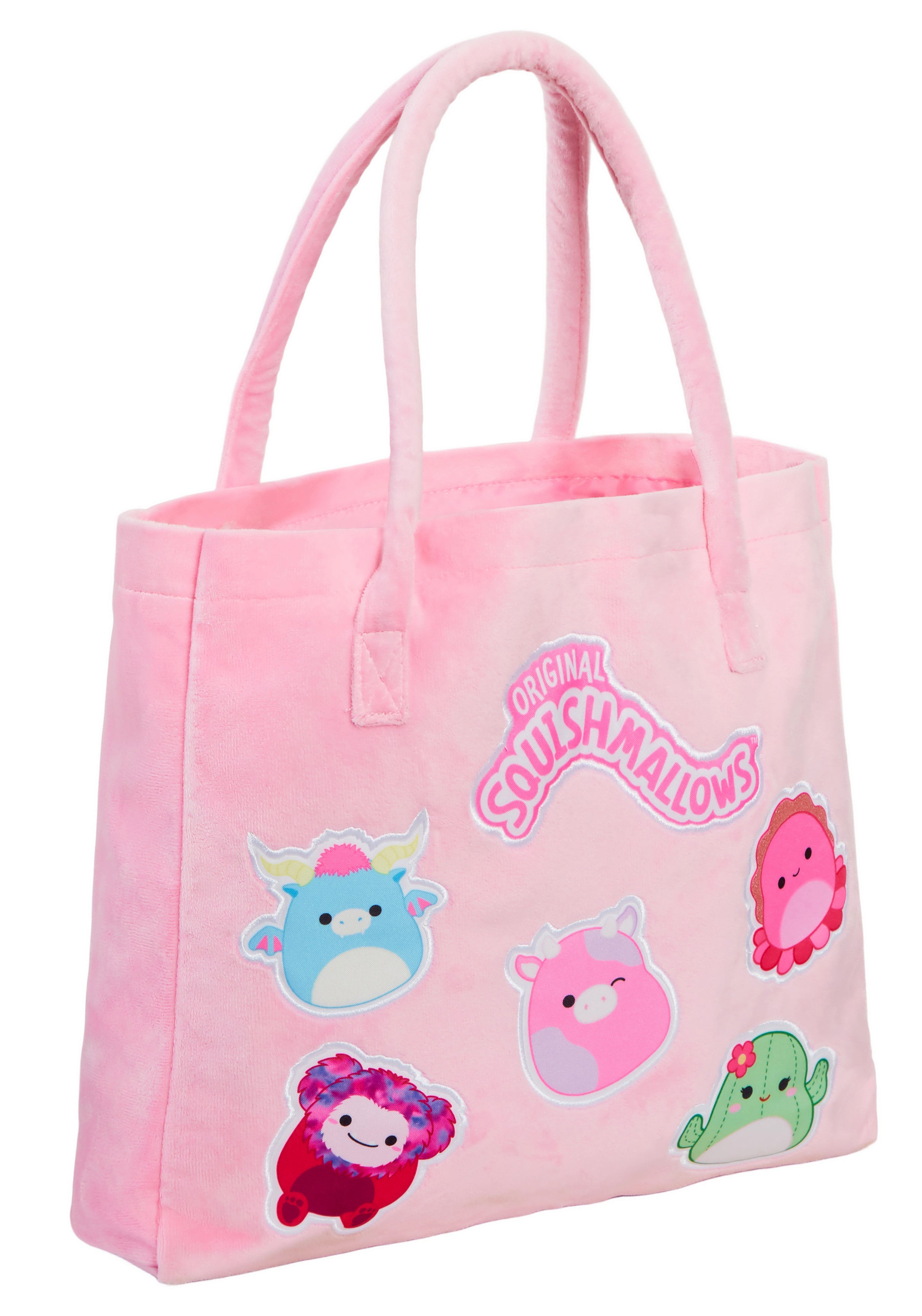 Squishmallows Tote Bag Girls Kids Plush Travel Shopper Overnight Shouder Bag