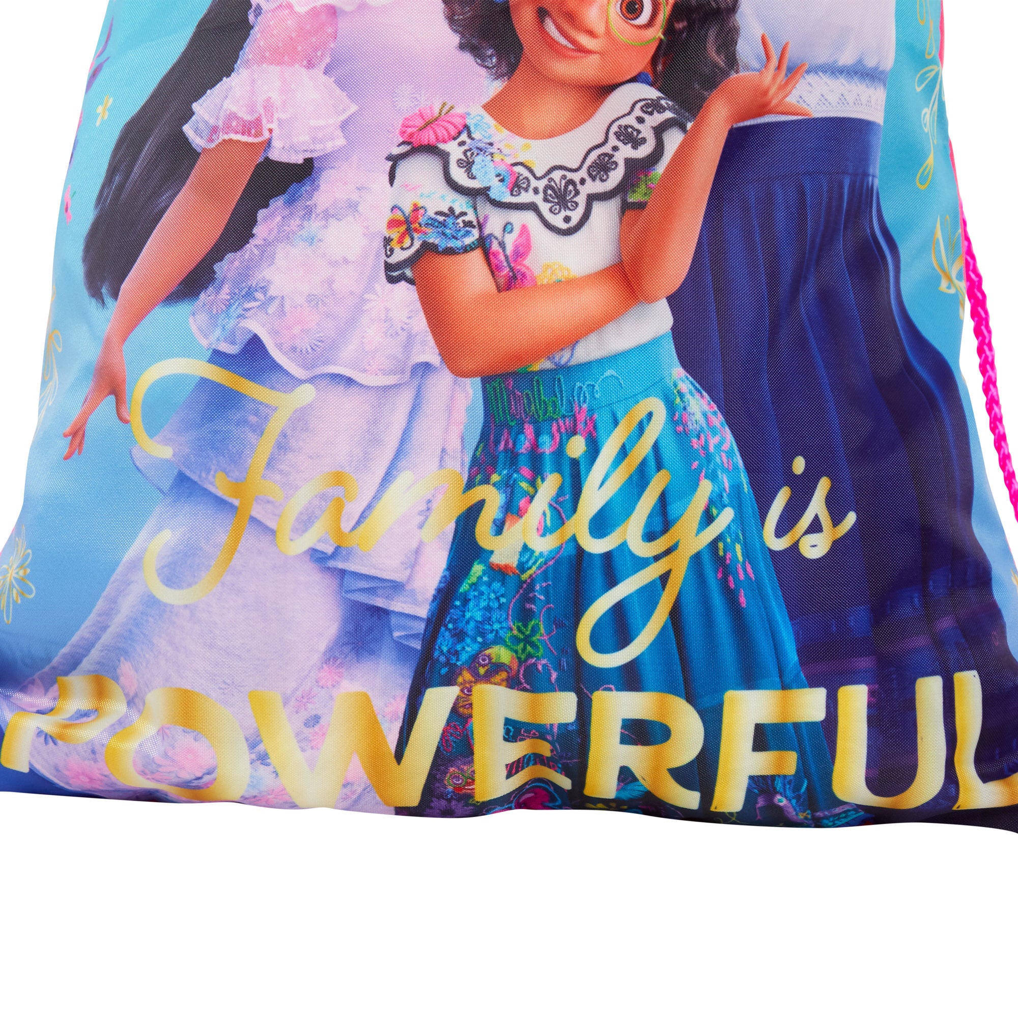 Disney Encanto Drawstring Gym Bag Mirabel Trainer Swim Bag Kids Nursery Backpack
