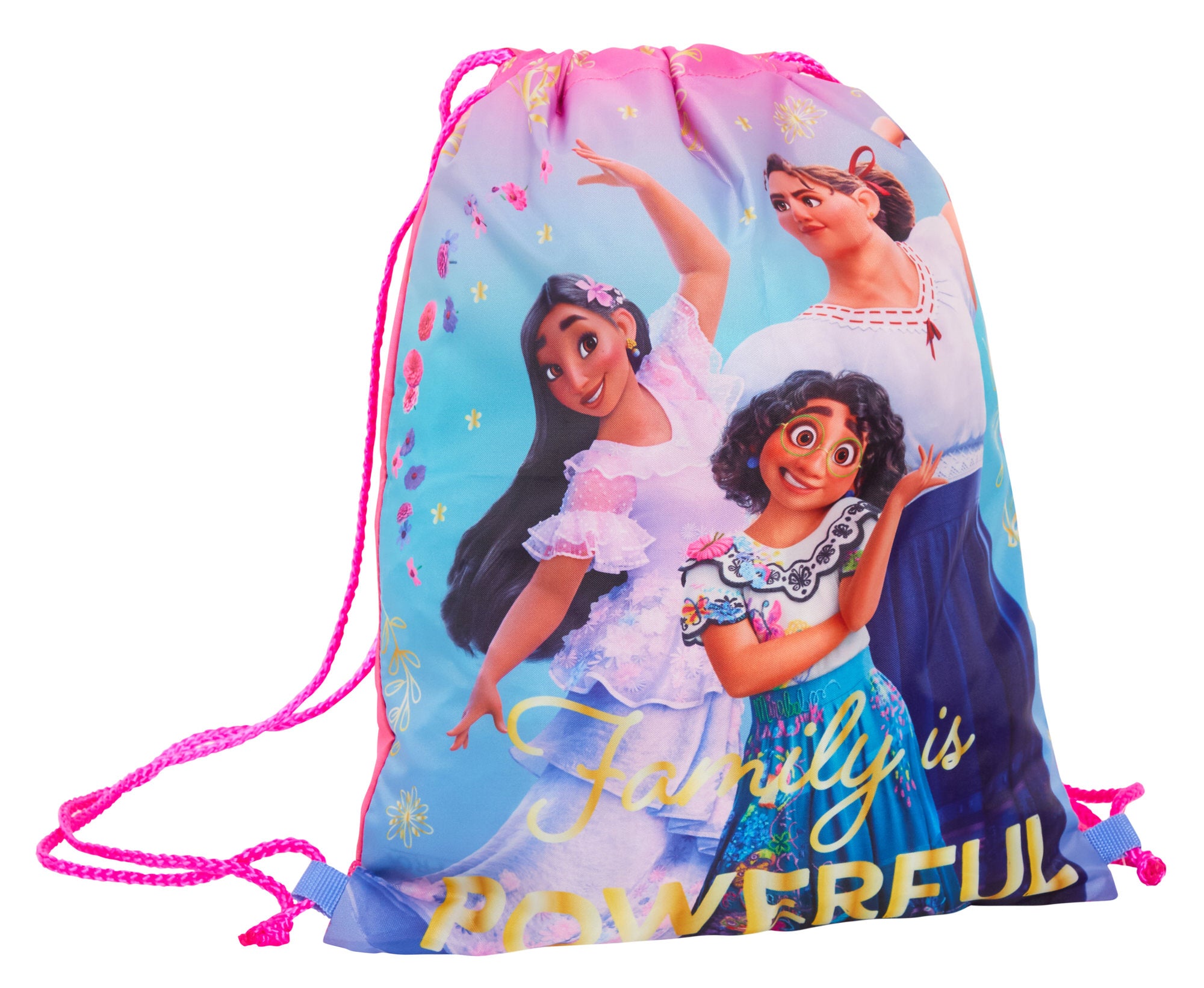 Disney Encanto Drawstring Gym Bag Mirabel Trainer Swim Bag Kids Nursery Backpack