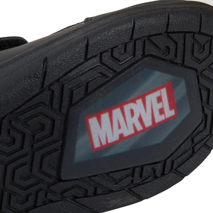 Marvel Avengers Boys School Shoes Kids Black Trainers Shoes Easy Touch Fastening