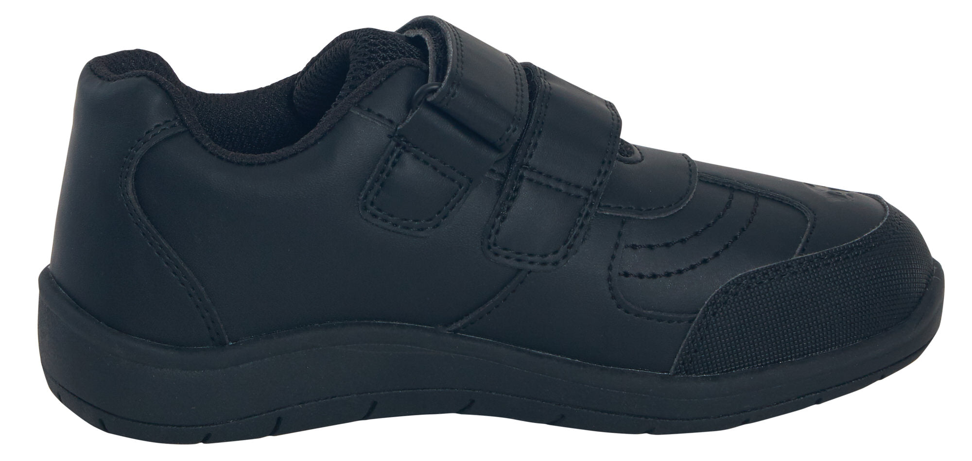 Sonic The Hedgehog Boys School Shoes Black Trainers Shoes Easy Touch Fastening