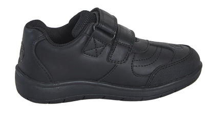 Spidey and His Amazing Friends Boys School Shoes Black Shoe Easy Touch Fastening