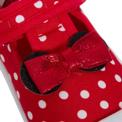 Girls Disney Minnie Mouse Canvas Pumps Toddler First Walkers Plimsolls Trainers