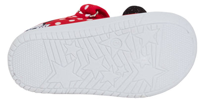 Girls Disney Minnie Mouse Canvas Pumps Toddler First Walkers Plimsolls Trainers