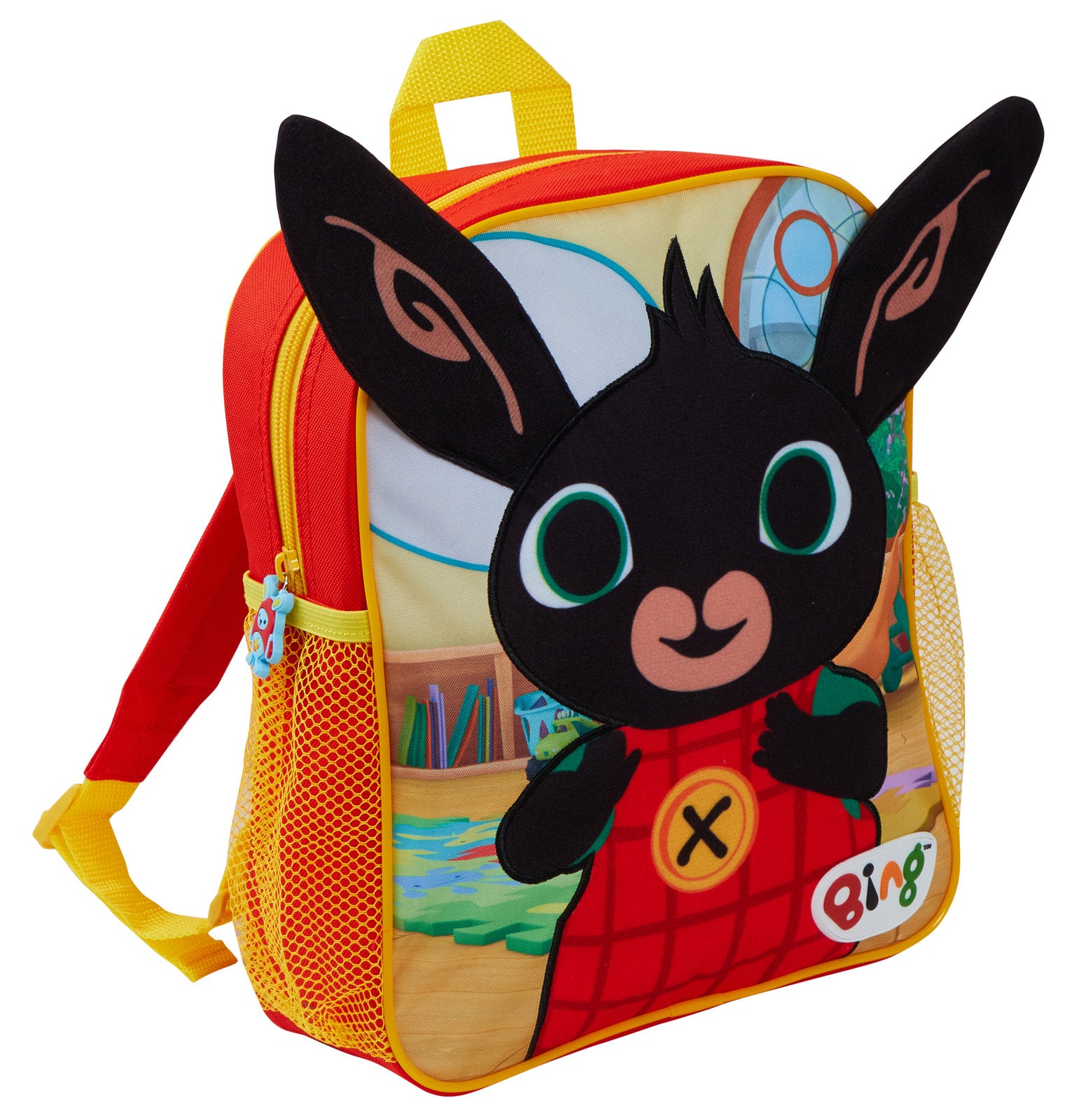 Kids Bing Bunny 3D Plush Backpack Boys Girls Nursery School Rucksack Lunch Bag