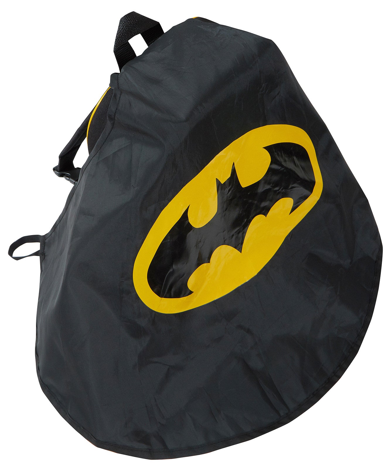 Boys Batman 3D Backpack With Cape in Pocket Kids Dress Up Costume Rucksack Bag