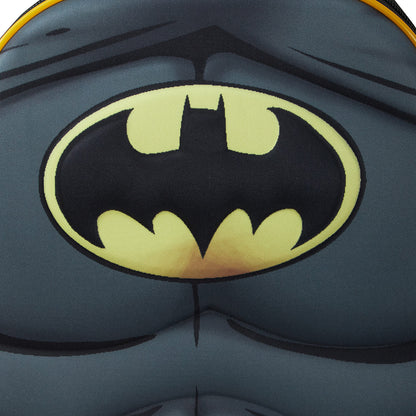 Boys Batman 3D Backpack With Cape in Pocket Kids Dress Up Costume Rucksack Bag
