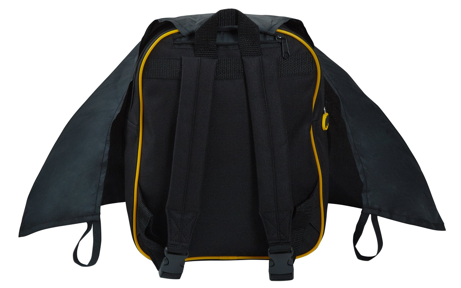 Boys Batman 3D Backpack With Cape in Pocket Kids Dress Up Costume Rucksack Bag