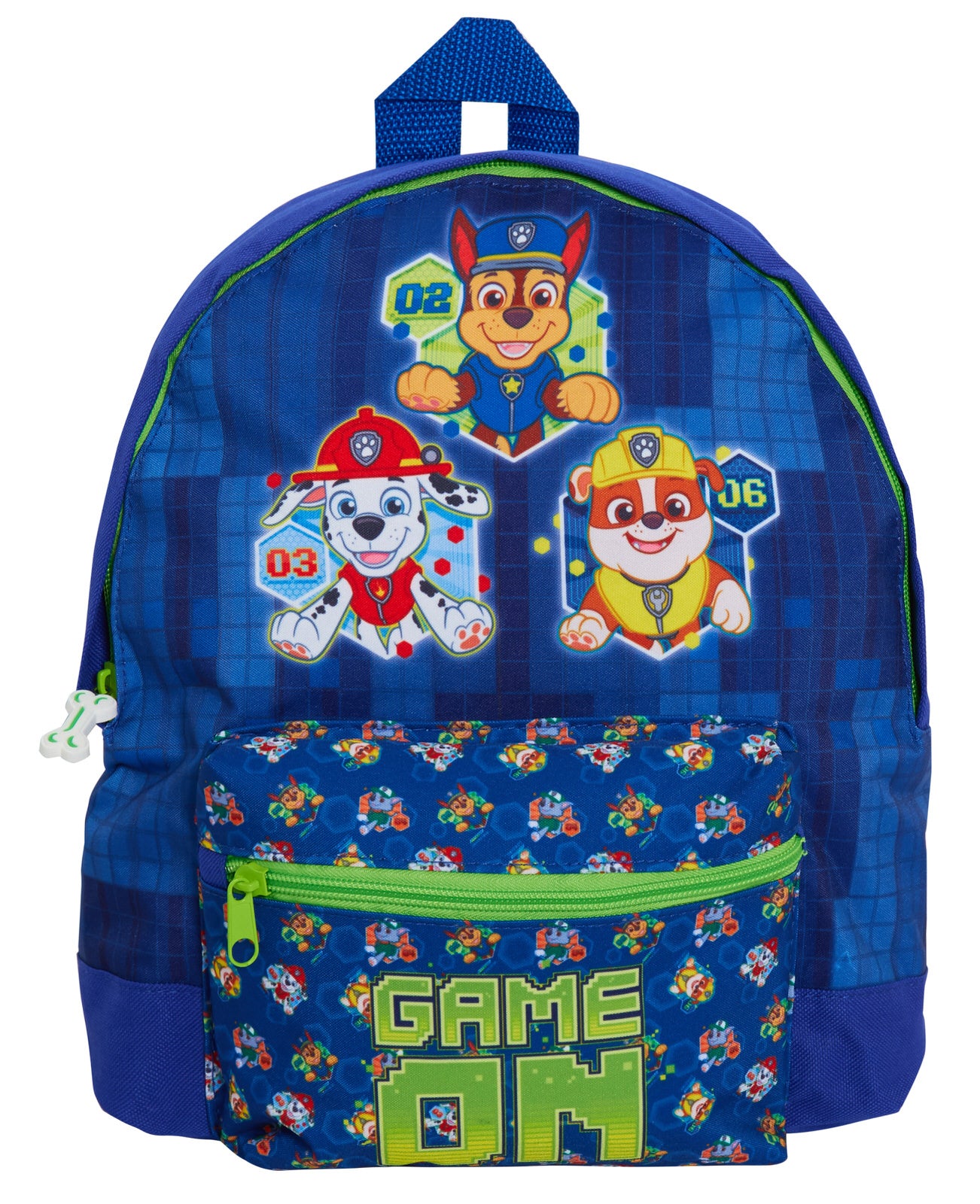 Kids Paw Patrol Backpack with pocket Chase Marshall Rubble School Nursery Bag