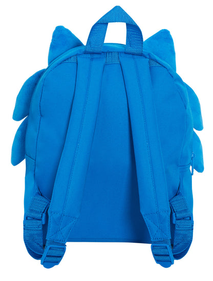 Sonic The Hedgehog 3D Plush Backpack Kids Sega School Book Lunch Swim Travel Bag