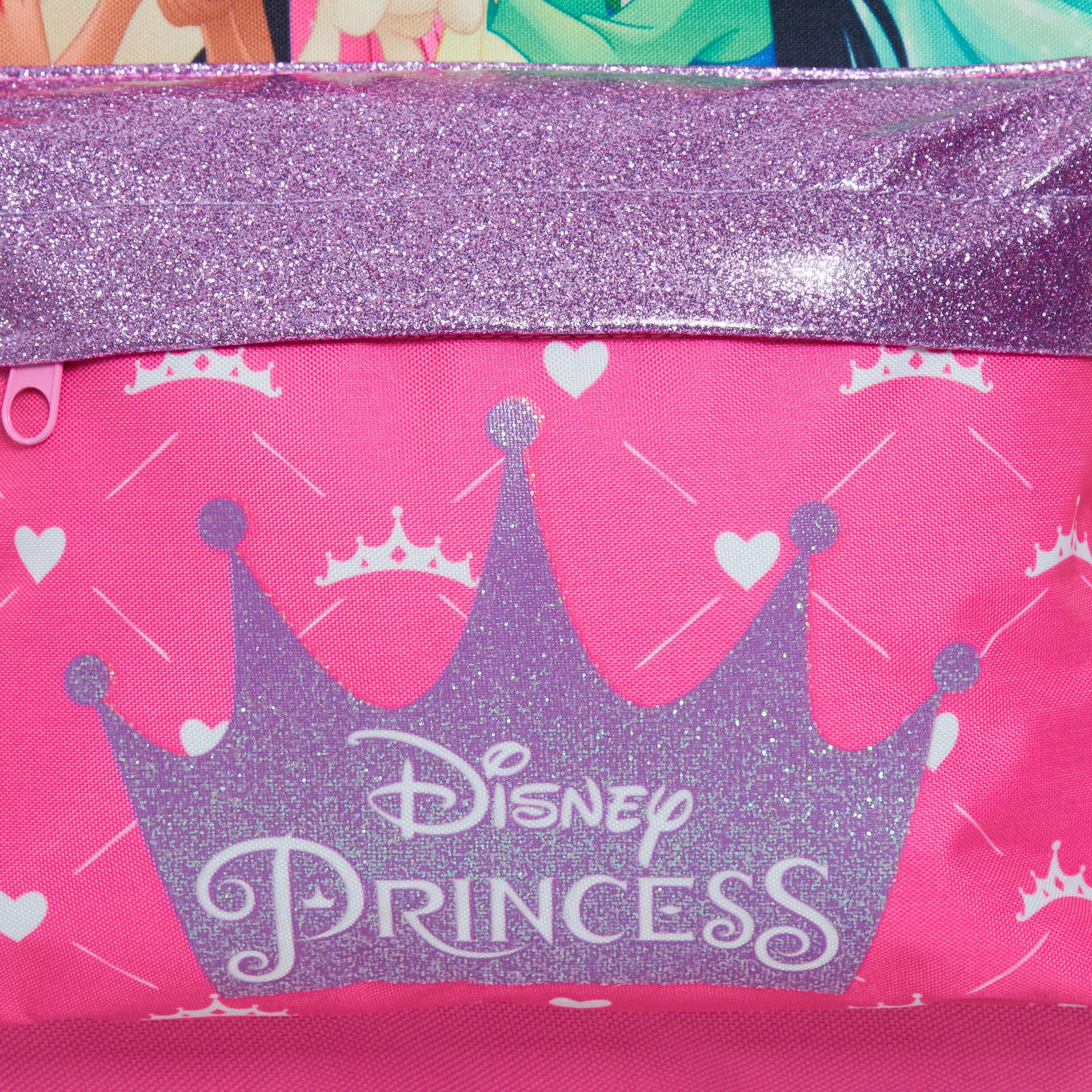 Disney Princess Backpack Girls School Bag Large Travel Pink Rucksack Lunch Bag