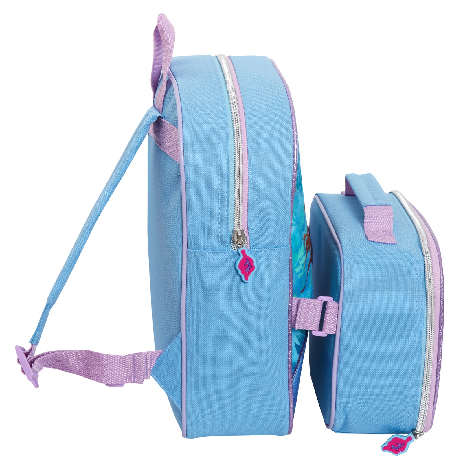 Girls Disney Frozen 2 Backpack + Lunchbag + Water Bottle Matching 2 Piece Set