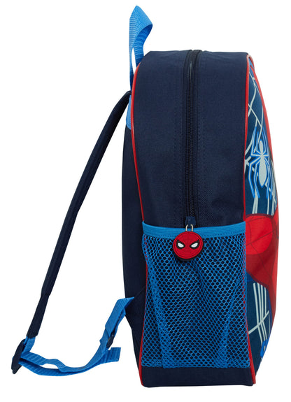 Glow In The Dark Marvel Spiderman Backpack Travel School Rucksack Boys Lunch Bag