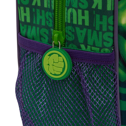 Boys 3D Incredible Hulk Backpack Kids Marvel Avengers School Travel Rucksack Bag
