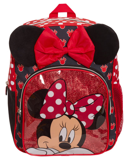 Minnie Mouse Girls Backpack Kids Disney School Nursery Rucksack Lunch Book Bag