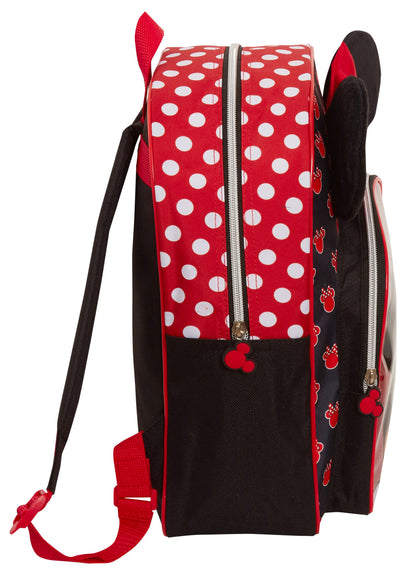Minnie Mouse Girls Backpack Kids Disney School Nursery Rucksack Lunch Book Bag