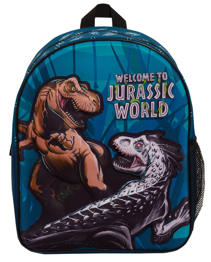 Jurassic World Bag Boys Backpack Kids T-Rex Sports Rucksack School Lunch Bag