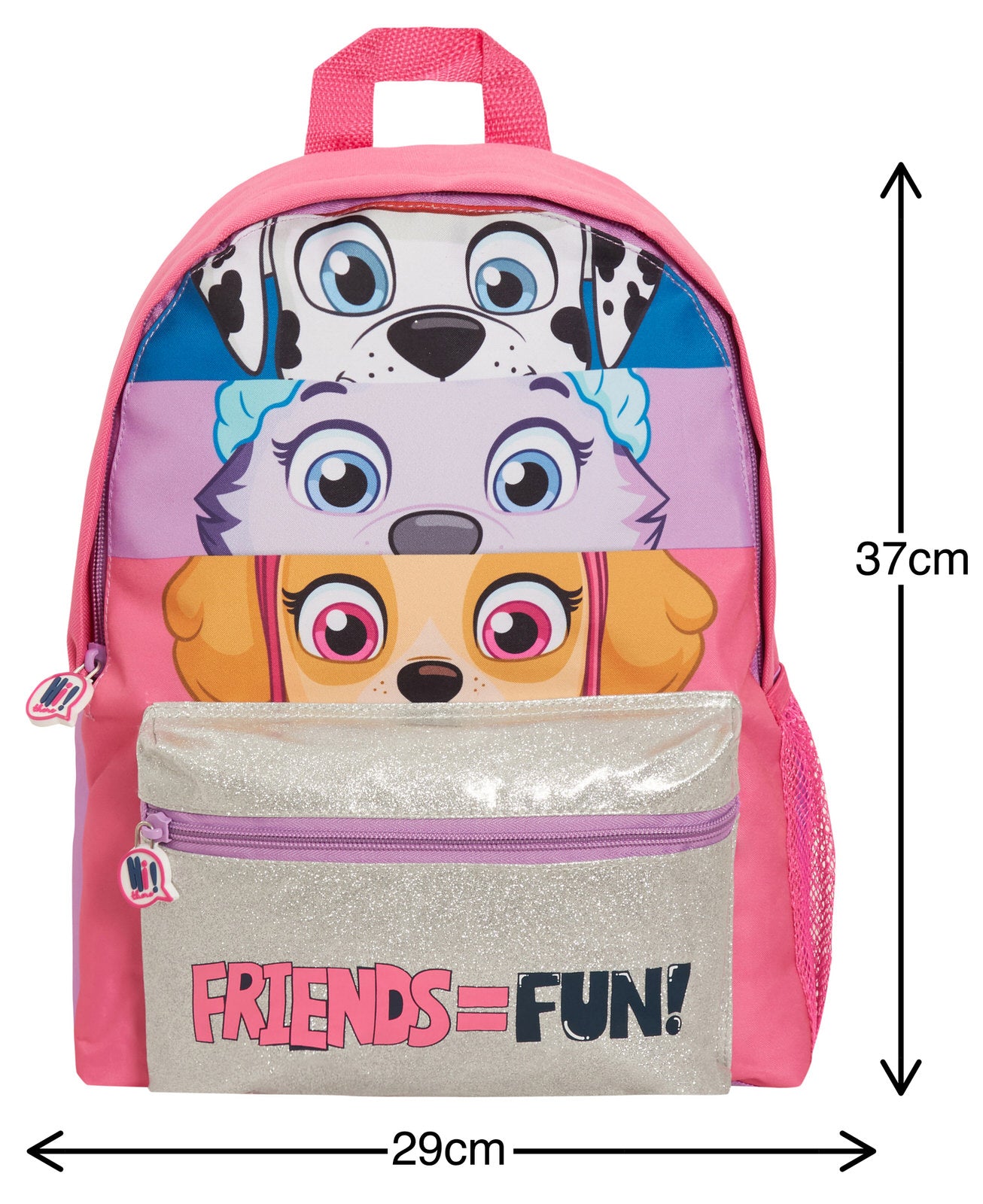 Paw Patrol Bag Girls Backpack Kids Skye Everest Travel Rucksack Nursery Pink Bag