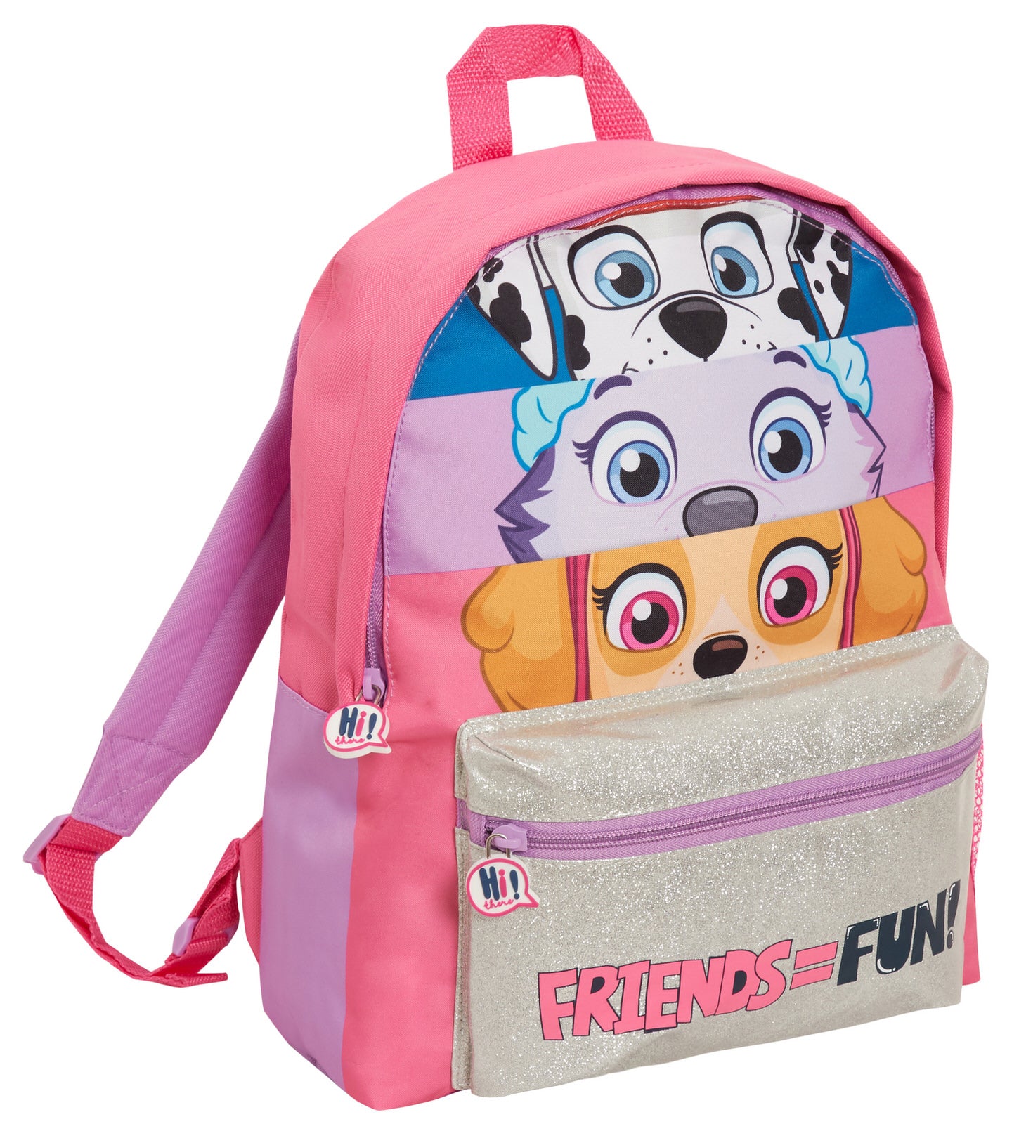 Paw Patrol Bag Girls Backpack Kids Skye Everest Travel Rucksack Nursery Pink Bag
