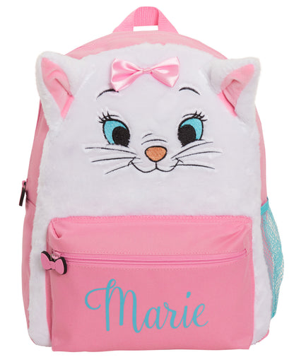 Aristocats Marie Plush Girls Backpack Kids Disney School Bag Cat  Lunch Book Bag
