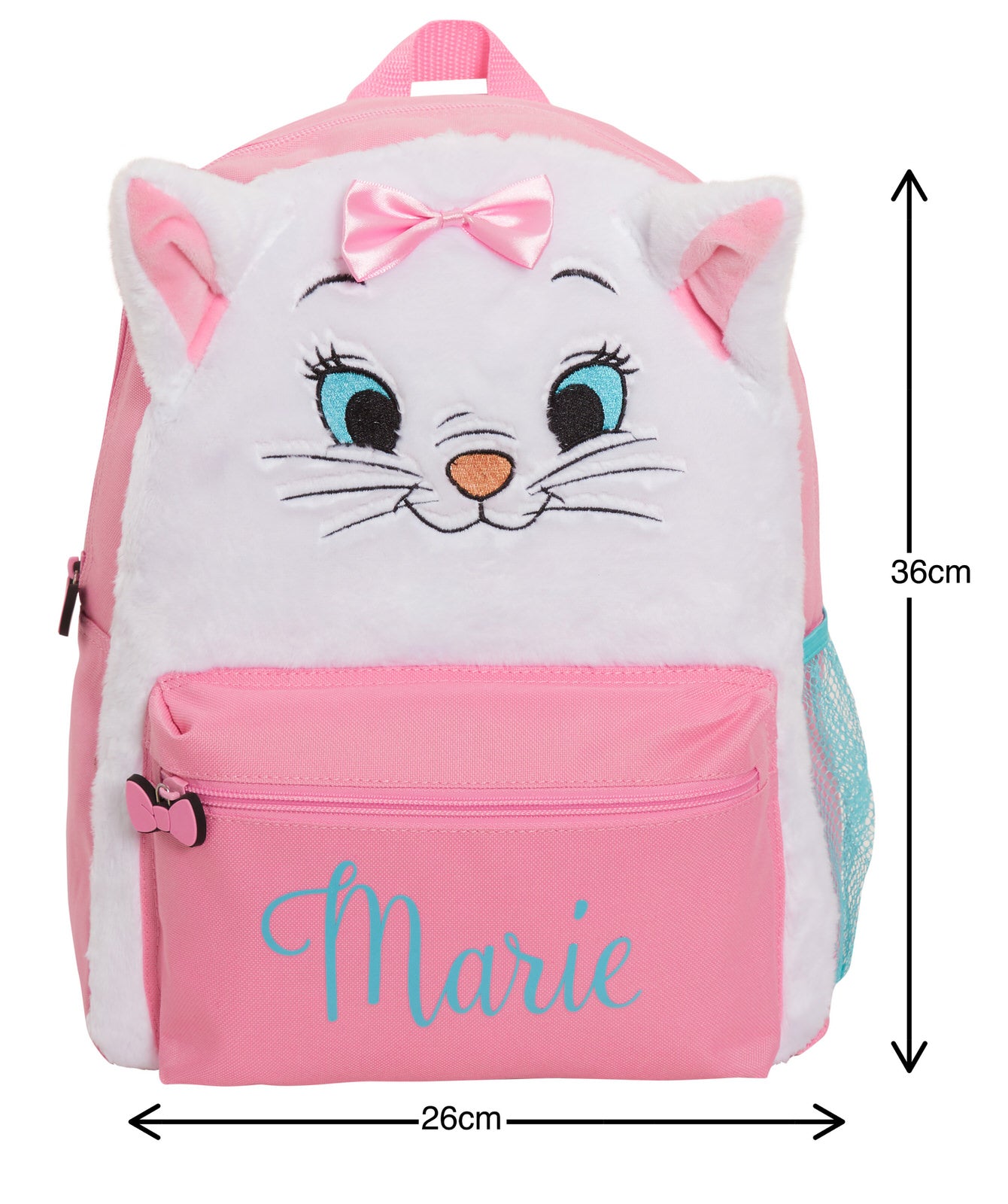 Aristocats Marie Plush Girls Backpack Kids Disney School Bag Cat  Lunch Book Bag