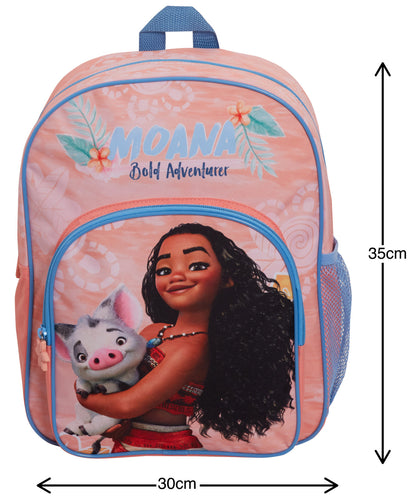 Disney Moana Bag Girls Backpack for Kids School Bag Travel Sports Bag Rucksack