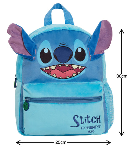 Disney Stitch Backpack Kids School Bag Girls Plush Rucksack 3D Lunch Book Bag
