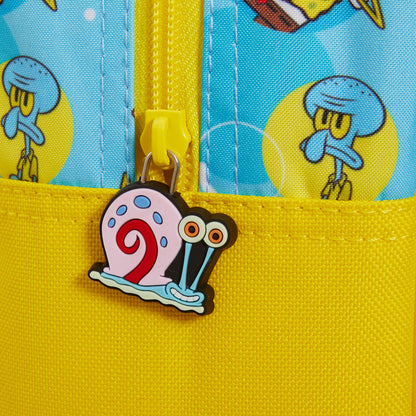 SpongeBob SquarePants Backpack + Detachable Lunch Bag Boys Girls School Rucksack