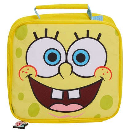 SpongeBob SquarePants Backpack + Detachable Lunch Bag Boys Girls School Rucksack