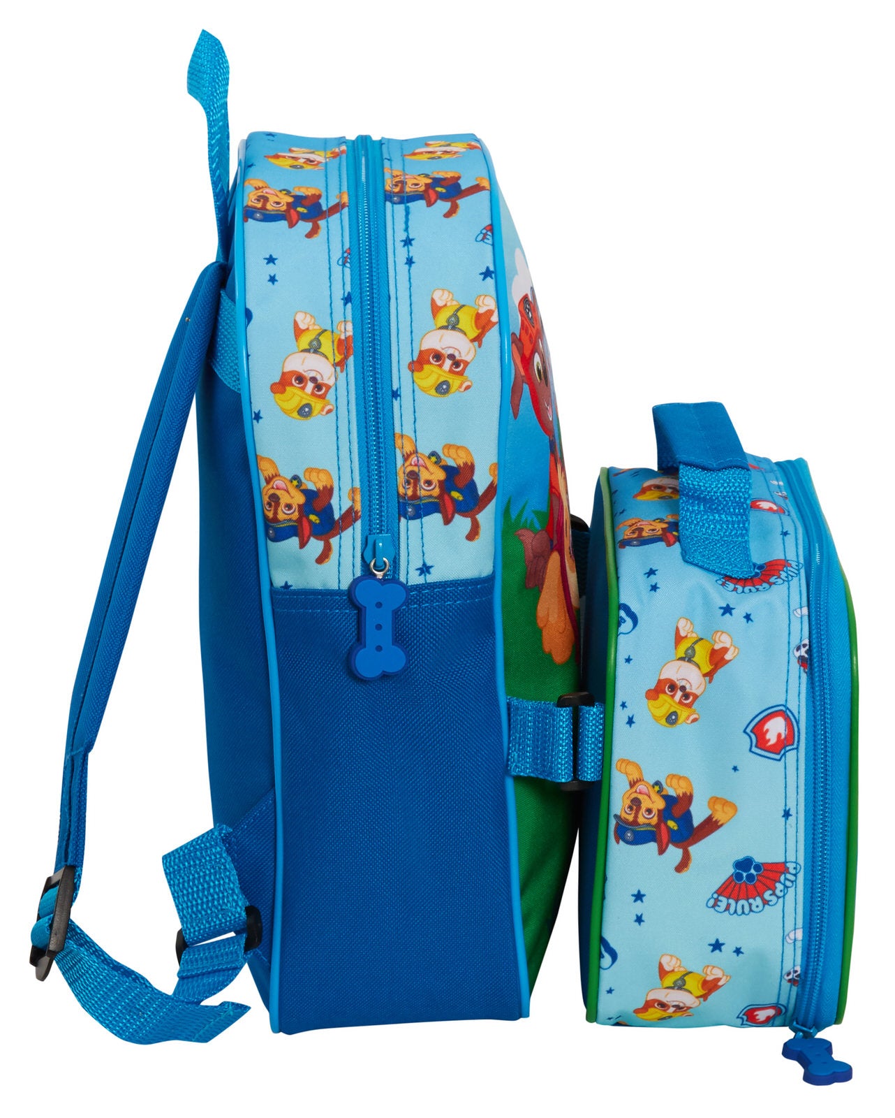 Paw Patrol Backpack + Lunch Bag for Kids School Bag for Boys Girls Nursery Bag