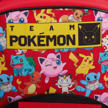 Pokemon Backpack + Detachable Lunch Bag Boys Girls Back To School Poke Ball Bag
