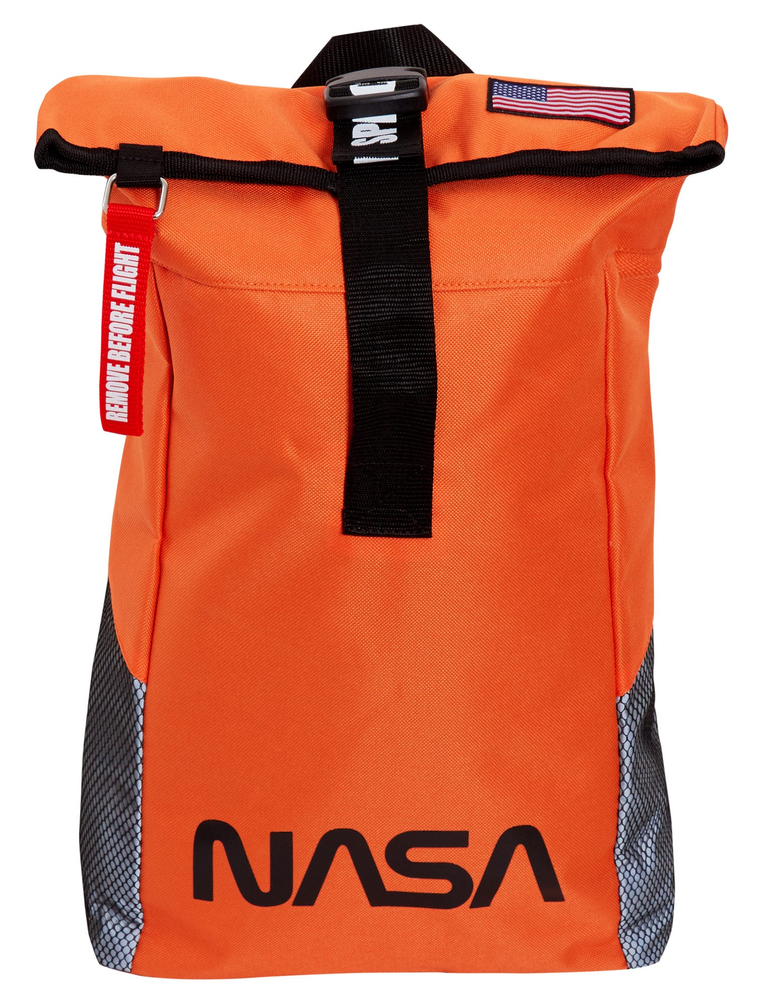 NASA Roll Top Bag For Boys Space Backpack Astronaut Sports Rucksack School Bag