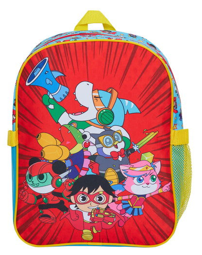 Ryans World Backpack With Lunch Bag Kids Boys School Matching Detachable Bag Set