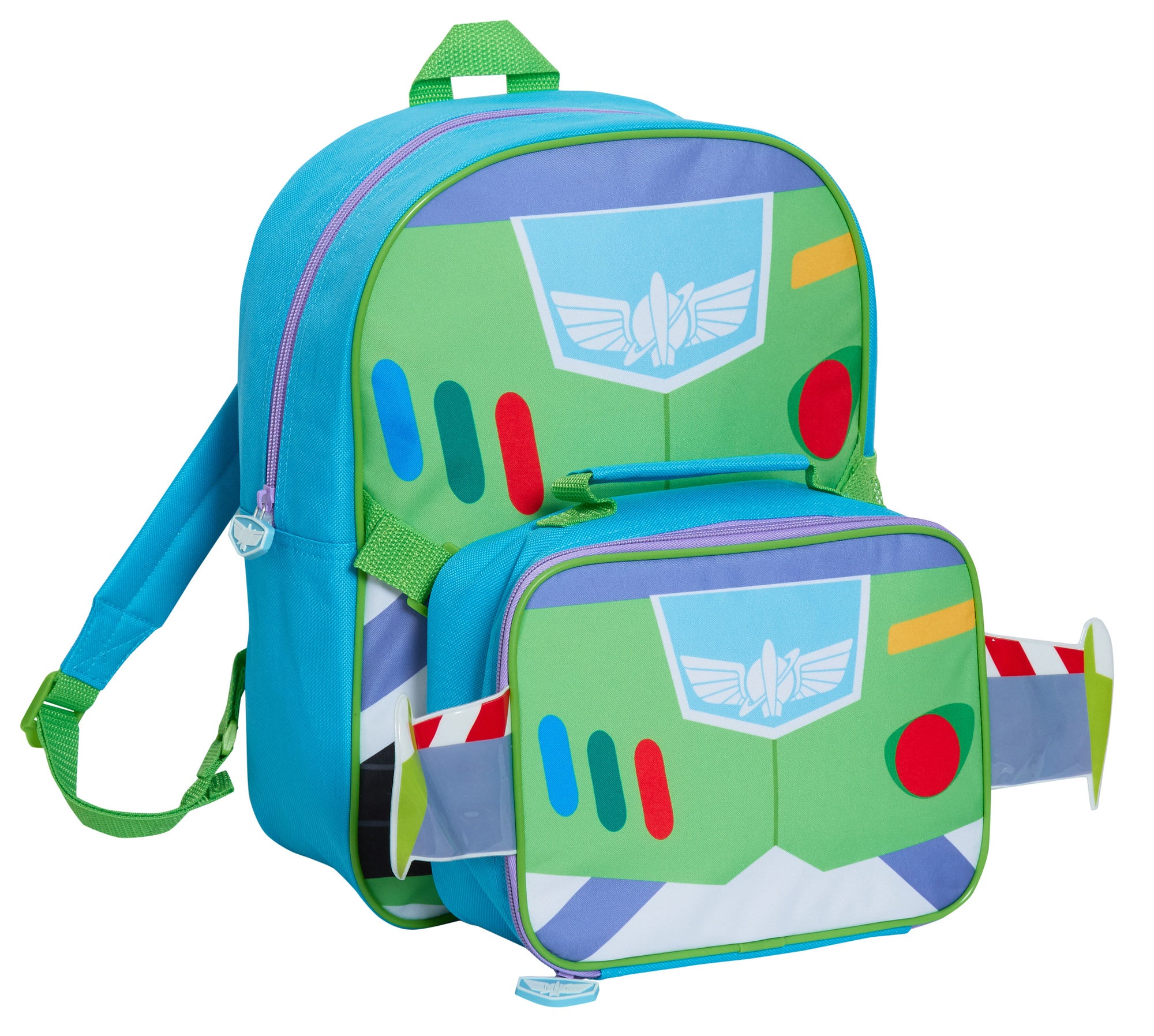 Buzz Lightyear Backpack With Lunch Bag Toy Story Ranger Matching School Bag Set