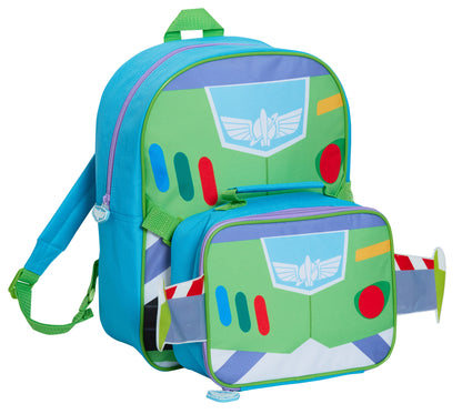 Buzz Lightyear Backpack With Lunch Bag Toy Story Ranger Matching School Bag Set