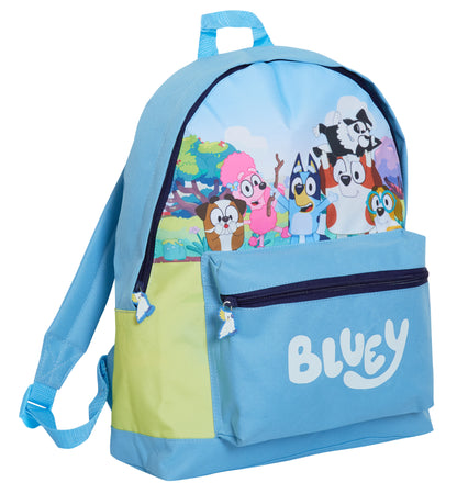 Bluey Backpack For Kids Boys Girls Nursery School Lunch Bag Puppy Dog Backpack