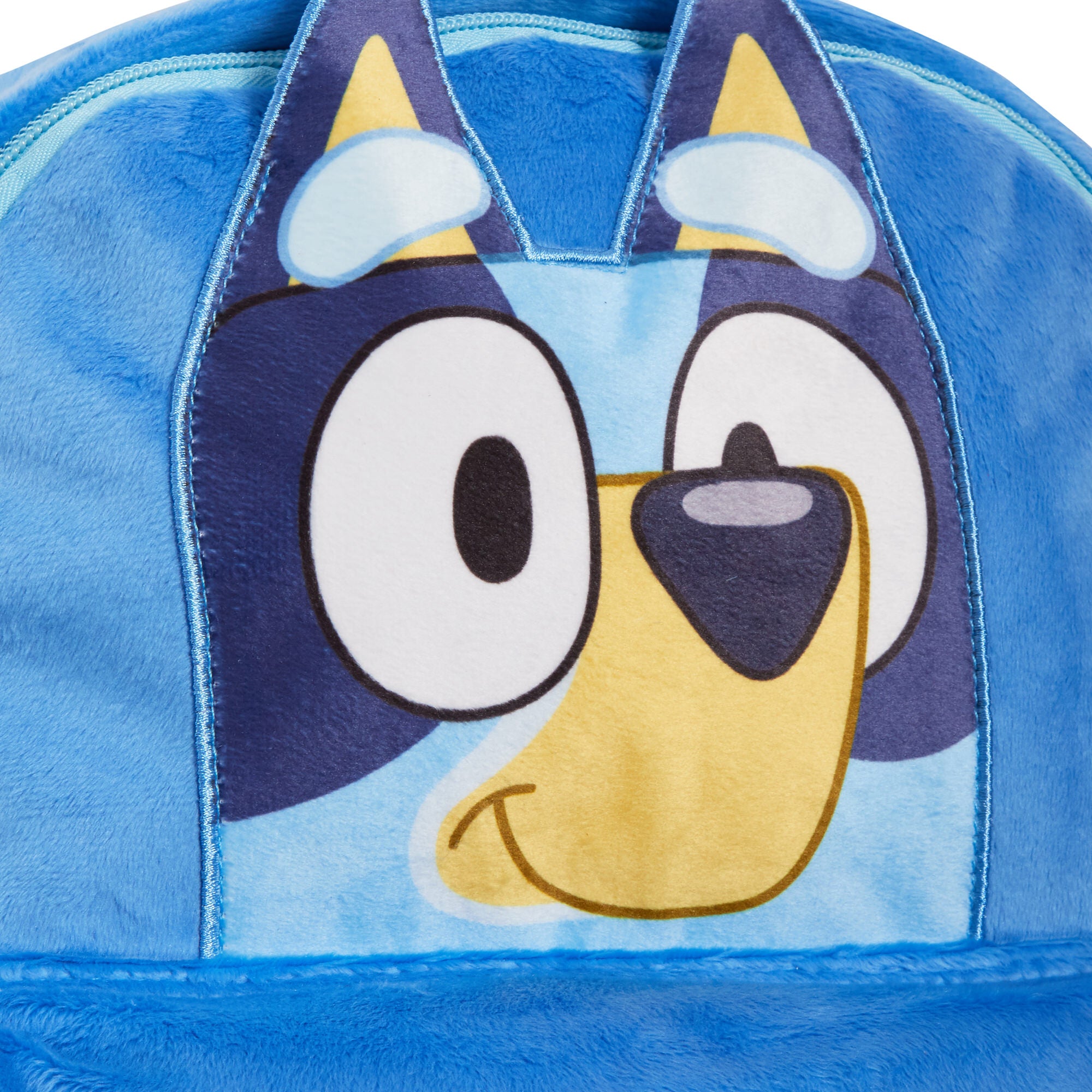 Bluey Backpack Kids School Bag Boys Girls 3D Plush Travel Cushion Lunch Book Bag