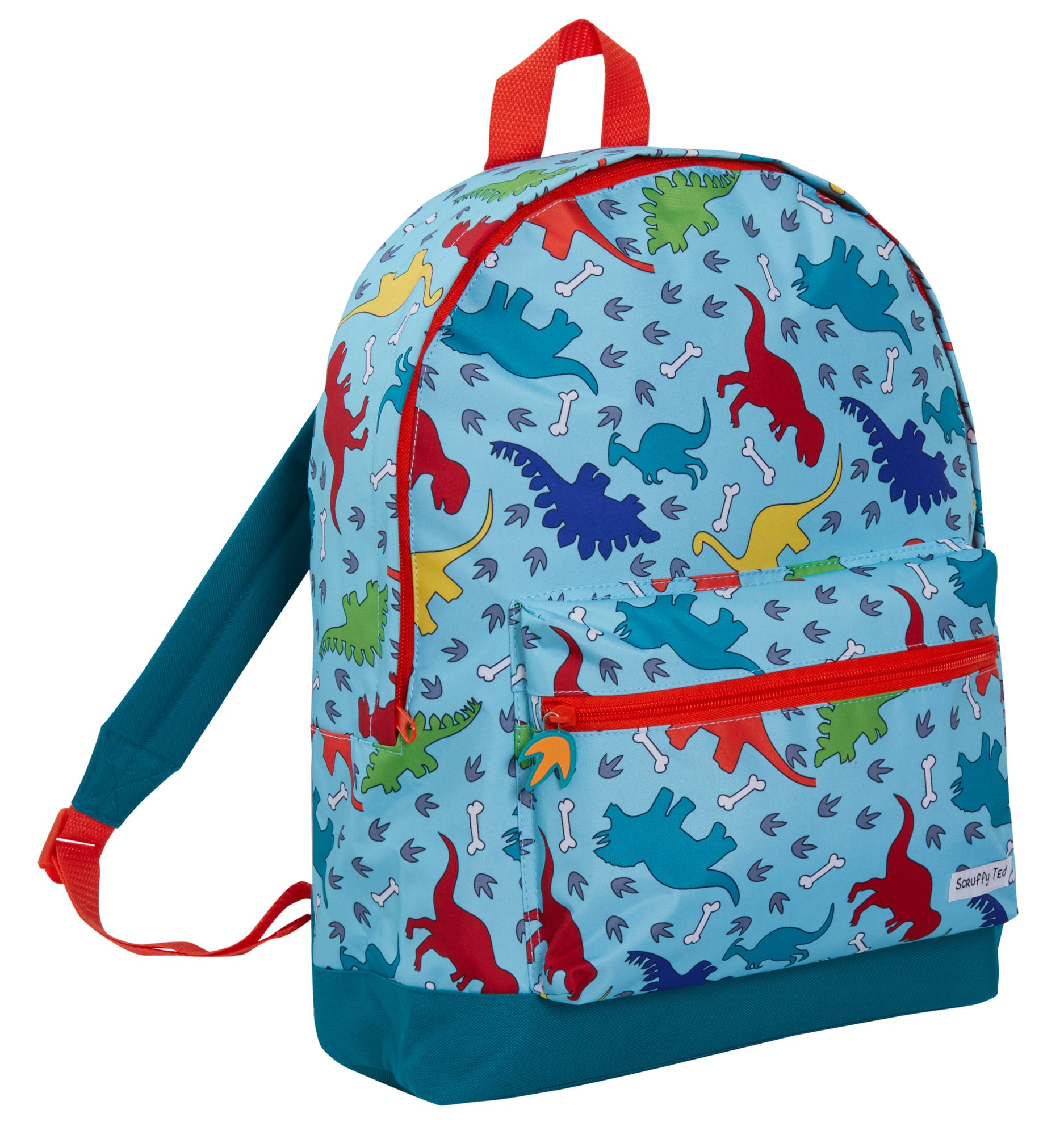 ScruffyTed Dinosaur Boys Backpack Girls Kids Dino Large School Bag Travel Bag