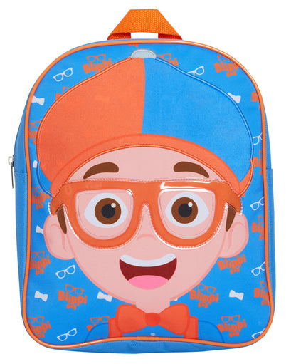 Blippi Backpack For Kids Boys Girls 3D Blippi Backpack For Nursery Lunch Bag