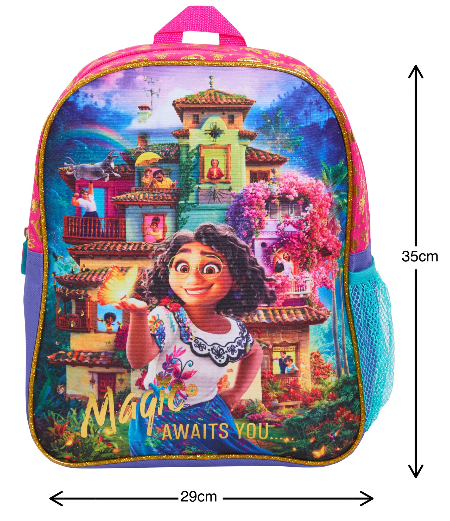 Disney Encanto Backpack for Girls Mirabel School Nursery Rucksack Lunch Bag