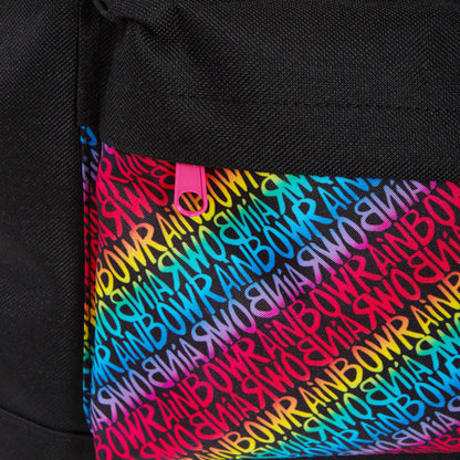 Rainbow High Backpack for Girls School Bag Large Rucksack Lunch Book Travel Bag