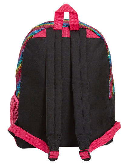 Rainbow High Backpack for Girls School Bag Large Rucksack Lunch Book Travel Bag