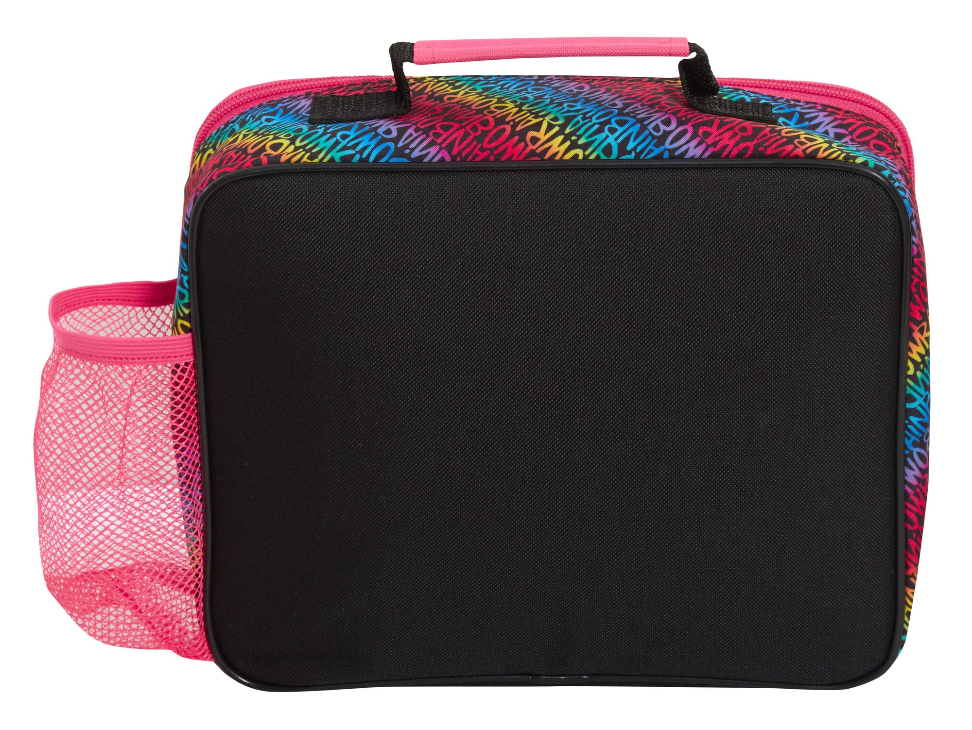 Rainbow High Lunch Bag with Bottle Holder Girls School Insulated Cooler Lunchbox