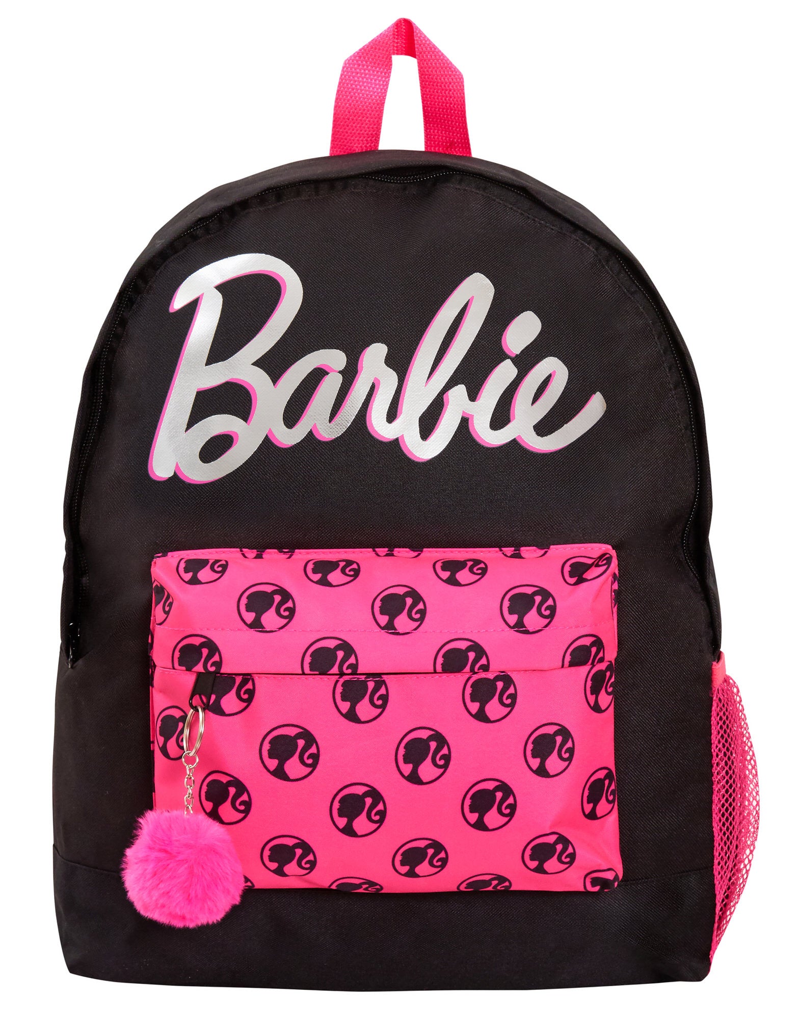 Barbie Backpack for Adults + Teen Girls Black Rucksack College School Lunch Bag