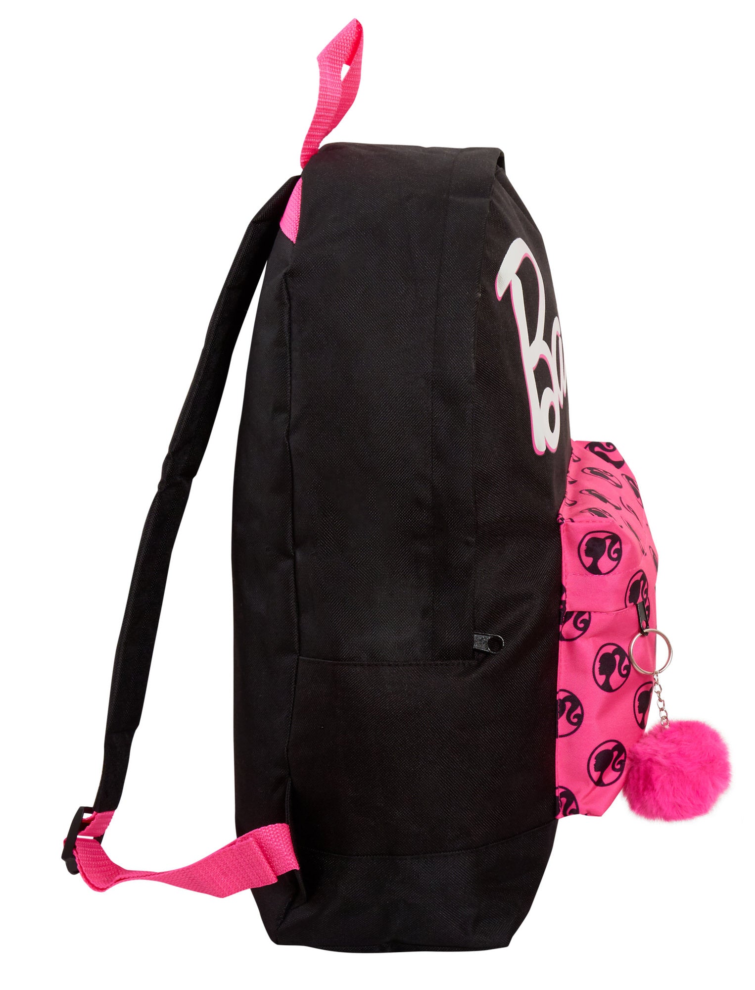 Barbie Backpack for Adults + Teen Girls Black Rucksack College School Lunch Bag