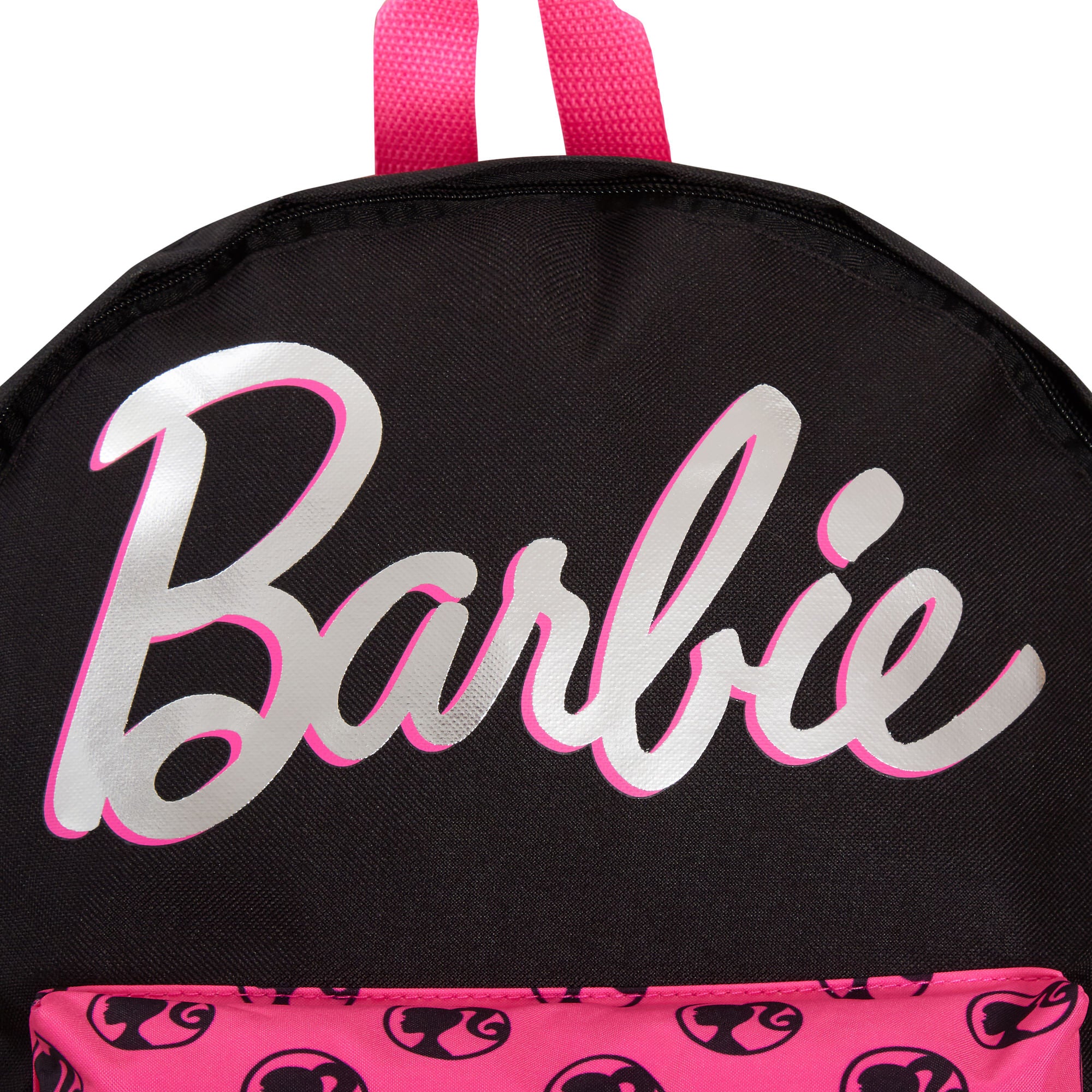 Barbie Backpack for Adults + Teen Girls Black Rucksack College School Lunch Bag