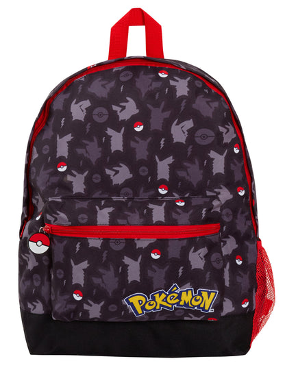Pokemon Backpack Kids Adults Pokeball Pikachu School College Bag Travel Rucksack