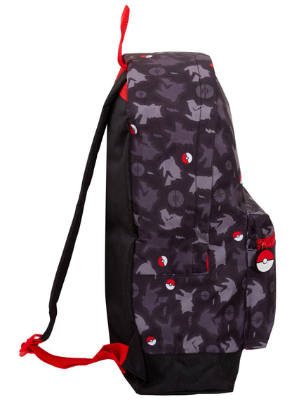 Pokemon Backpack Kids Adults Pokeball Pikachu School College Bag Travel Rucksack