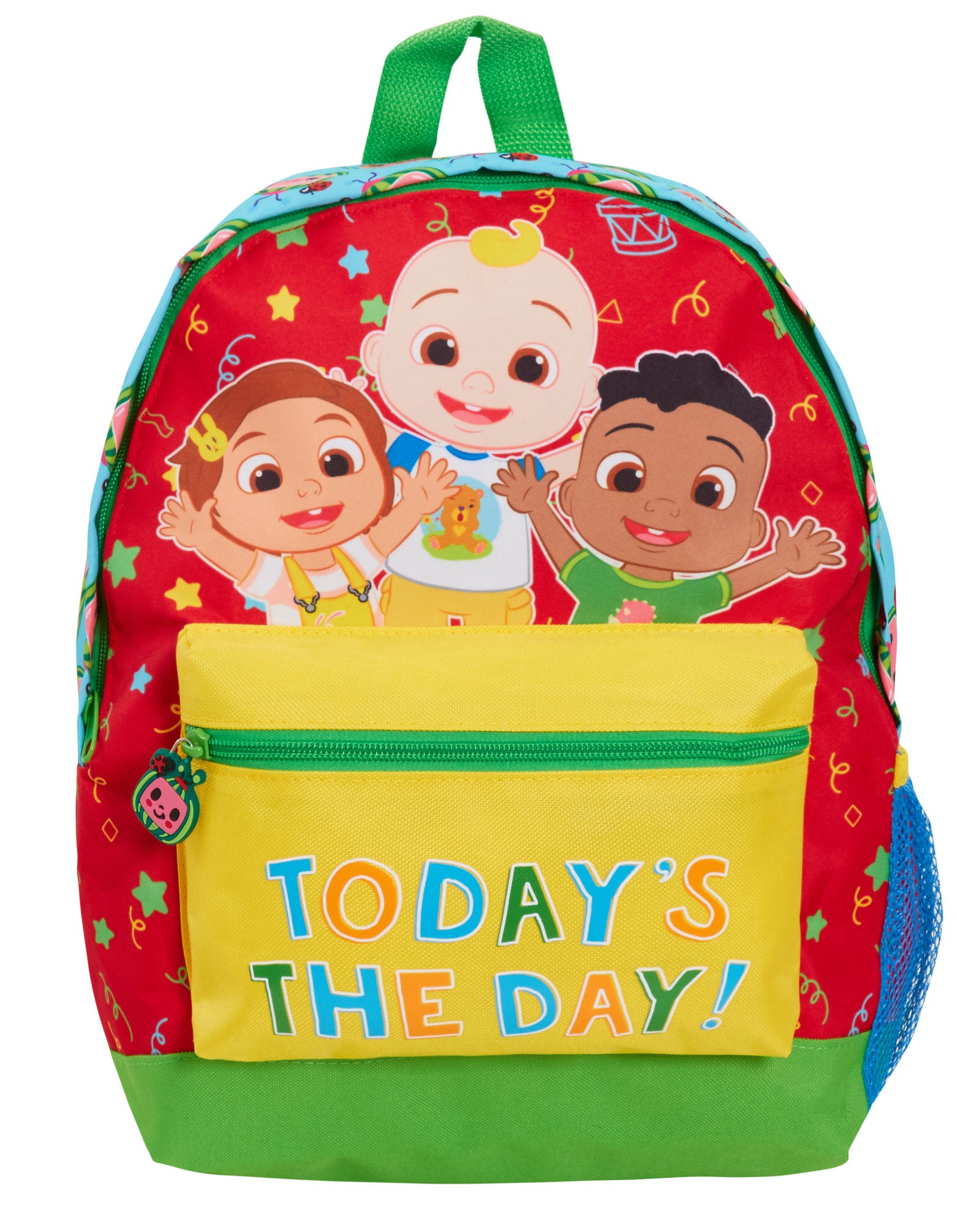 Boys Girls Cocomelon Backpack Kids Character Nursery Rucksack Travel Lunch Bag